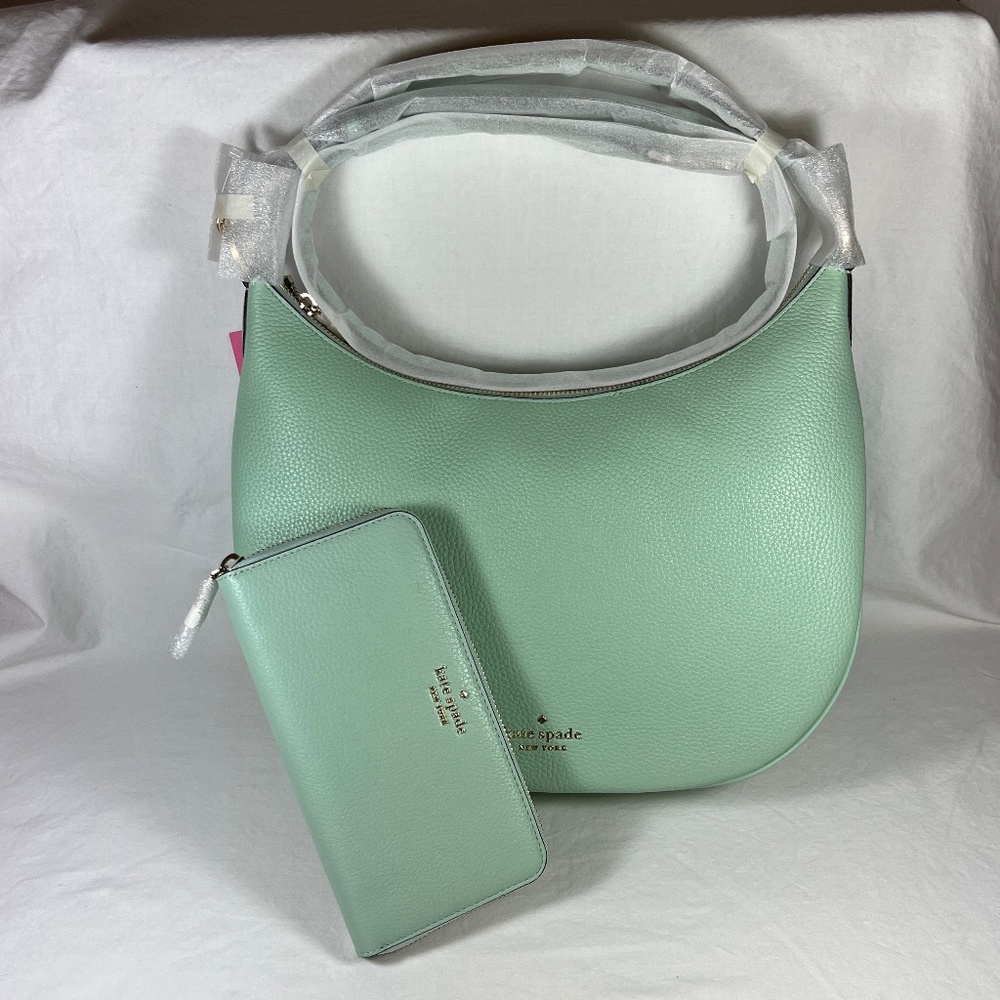 KATE SPADE Weston Shoulder Bag & Wallet Set in Seawater